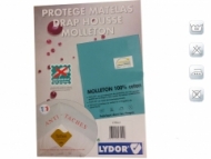 Protège matelas absorbant coton anti taches Cyrille 160x200