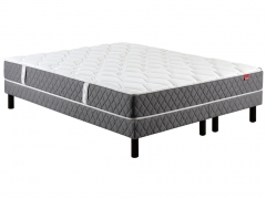 Ensemble Epeda matelas Mode + sommier Dominance + pieds