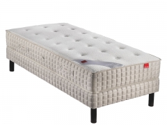Ensemble Epeda matelas Orchidée + sommier + pieds