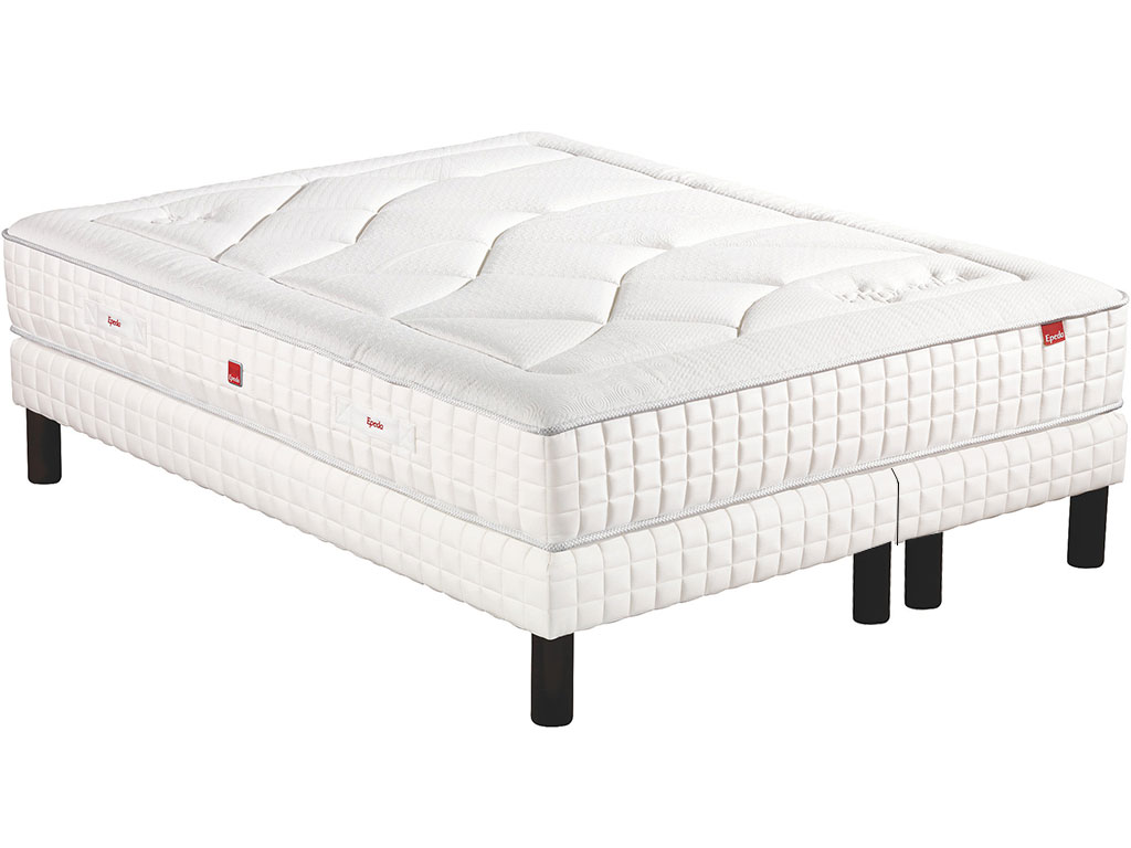 Ensemble Epeda matelas Apicuria + sommier