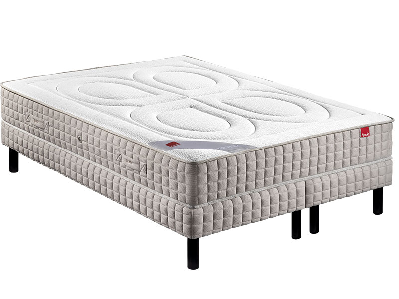 Ensemble Epeda matelas Bambou + sommier + pieds