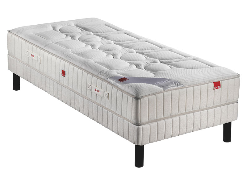 Ensemble Epeda matelas Plaza + sommier + pieds