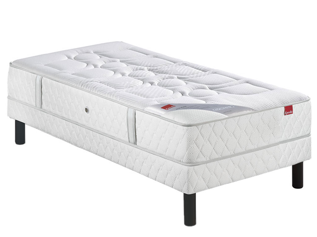 Ensemble Epeda matelas Poudré 2 + sommier