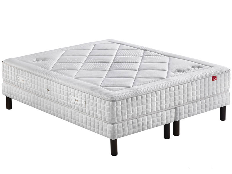 Ensemble Epeda matelas Velours 2 + sommier