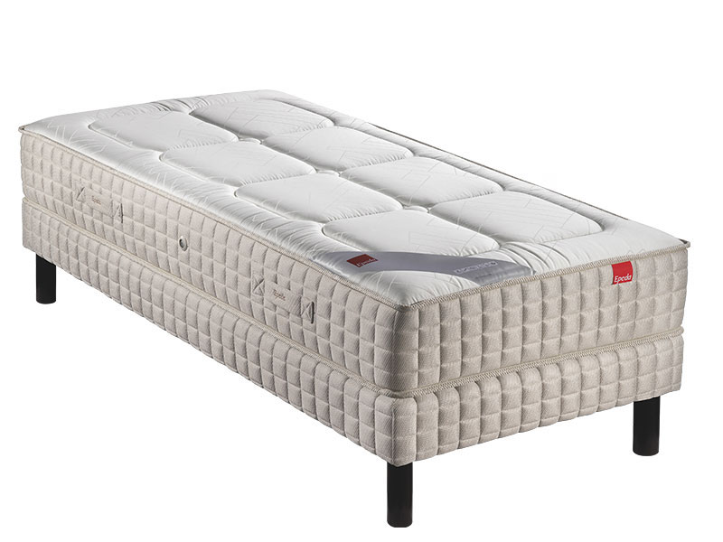 Ensemble Epeda matelas Yucca + sommier + pieds
