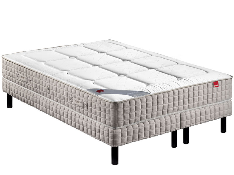 Ensemble Epeda matelas Yucca + sommier + pieds