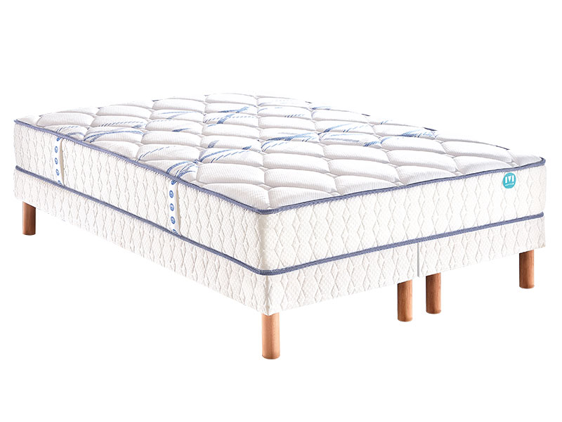 Ensemble Merinos matelas Joystic + sommier + pieds