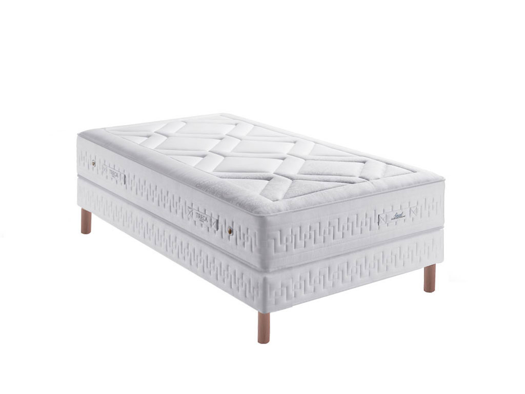 Ensemble Treca matelas Lys + sommier + pieds