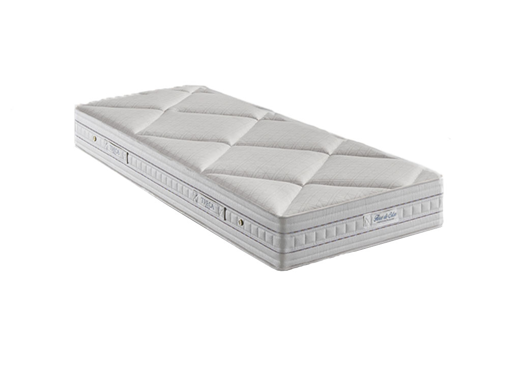 Matelas treca fleur de coton ressorts ensaches 80x200