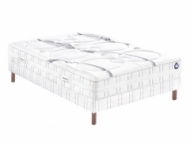 Ensemble Bultex matelas Clearness + sommier + pieds 140x190