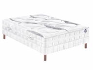 Ensemble Bultex matelas Pureness + sommier + pieds 140x190