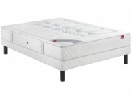Ensemble Epeda matelas Poudré 2 + sommier 100x200