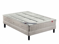 Ensemble Epeda matelas Yucca + sommier + pieds 120x200