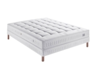 Ensemble Simmons First S5 Confortspring Capitons + sommier + pieds 140x200