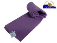 Couverture polaire Thermotec Ourson 450 gr Aubergine 240x260