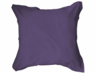 Taie oreiller 100% coton 57 fils coloris Deep Purple 75x75