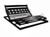 Sommier électrique Alliance mono finition encastrable 120x190