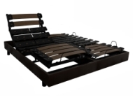 Sommier électrique Summum finition tissu 90x190