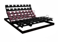 Sommier électrique Excellence mono finition encastrable 120x190
