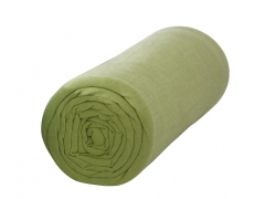 Drap housse 100% coton 57 fils coloris Fougère