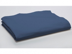 Drap plat 100% coton 57 fils coloris Ciel Orage