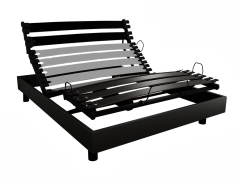 Sommier électrique First Mono finition tissu