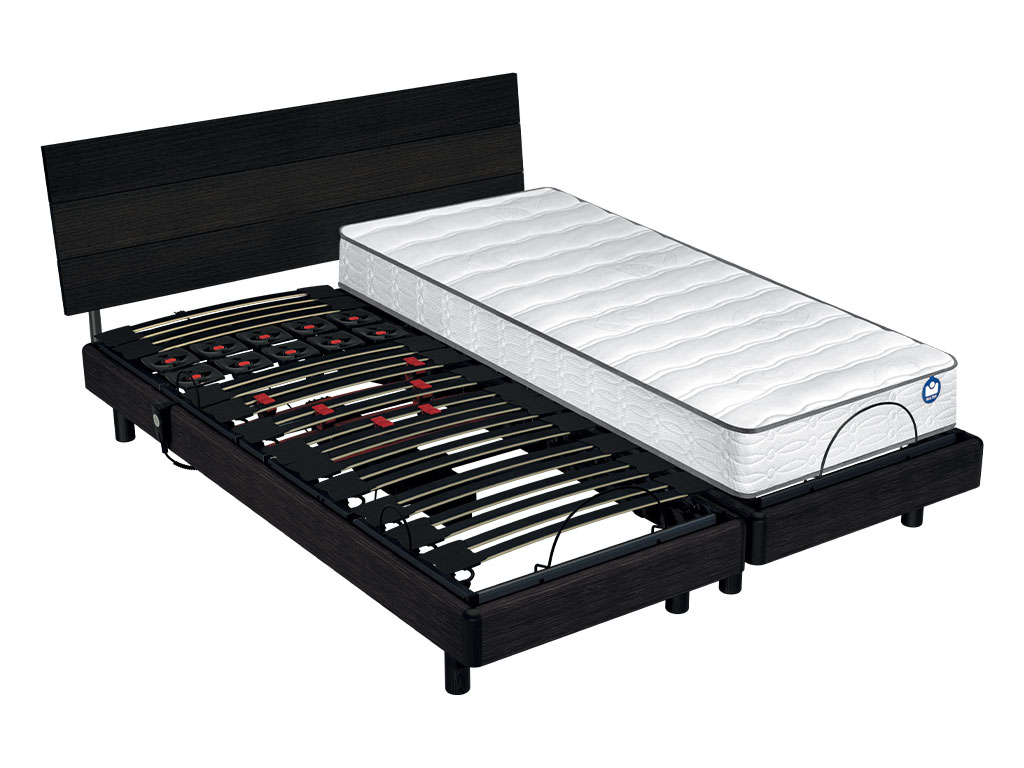 Lit electrique bultex pop art sigma matelas ion 2x70x190