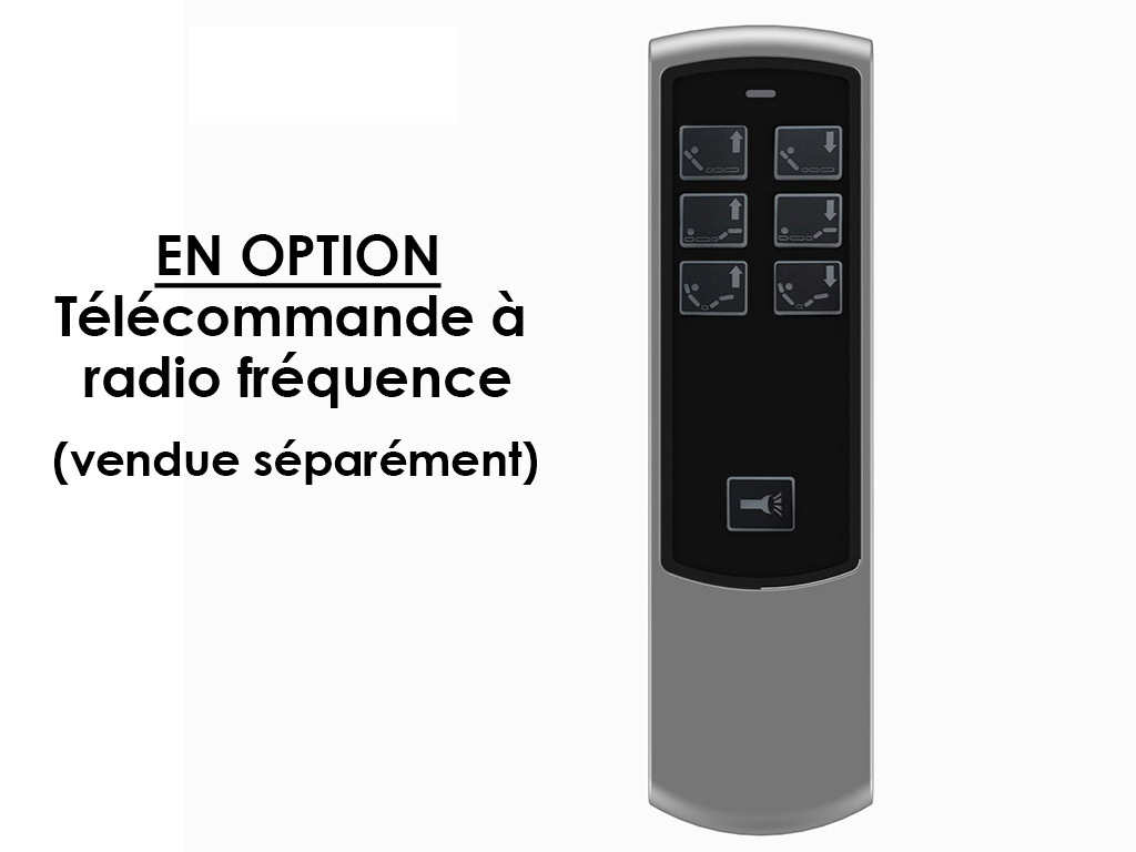 Télécommande radio pour moteur OKIN pour lit électrique