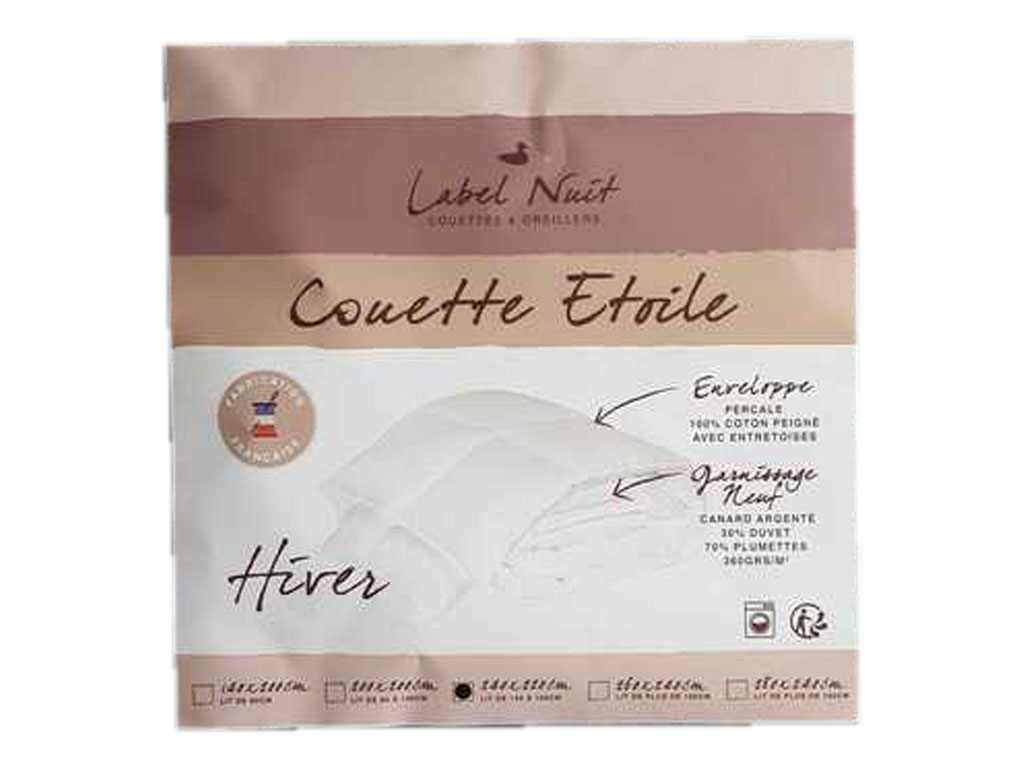 Couette Pyrenex Etoile Label Nuit