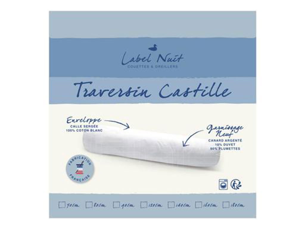 Traversin Pyrenex Castille Label Nuit